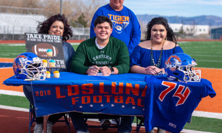 Christian Griego heads to play football at ENMU