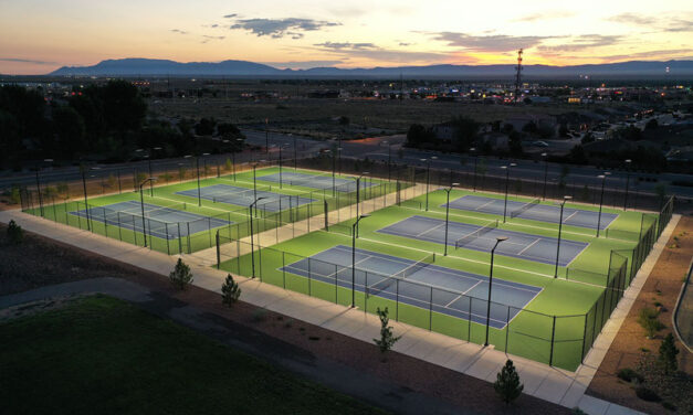 New Los Lunas tennis courts attracting players of all ages