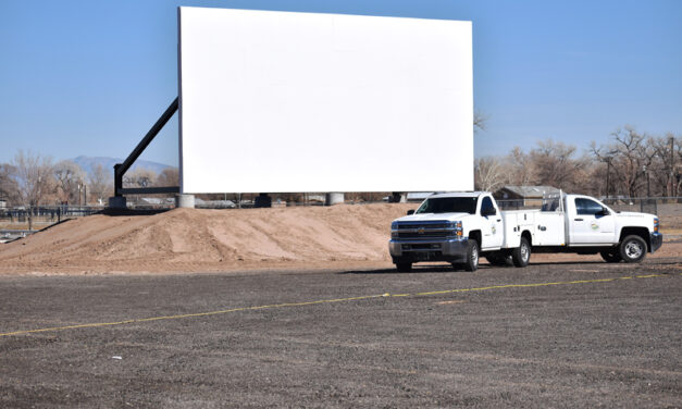 Los Lunas drive-in completed; on hold — for now