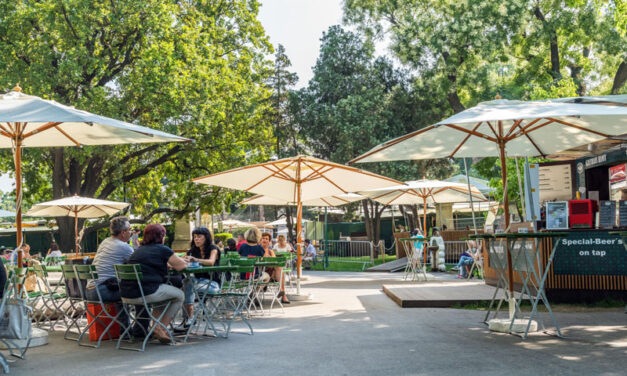 Restaurants may provide outdoor, patio services where available beginning Wednesday
