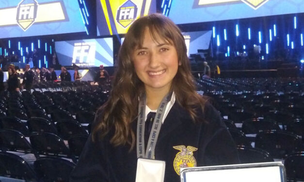 Gianna Nilvo places first at National FFA Agriscience Fair