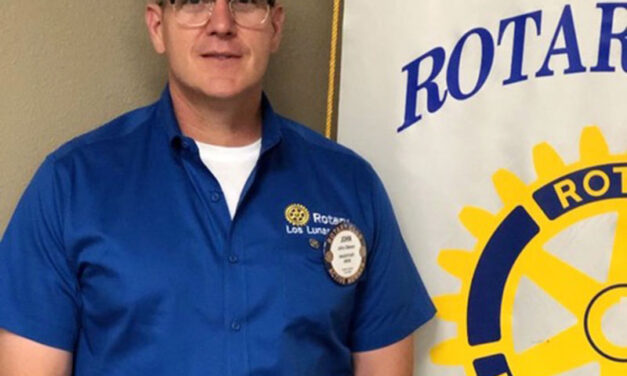 John Chavez inducted as Los Lunas Rotary president