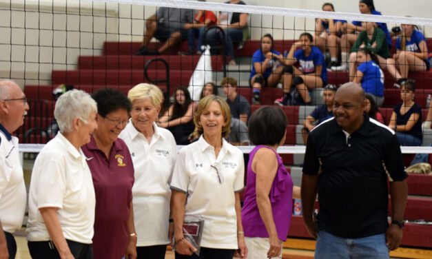 Local Hall of Honor coach recognized at Volleyball All Star Game