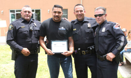 Ricky Dominguez named BFPD Officer of the Year