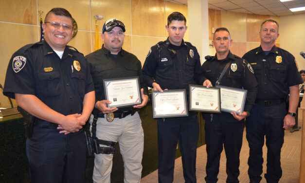 Belen police officers commended for saving two lives