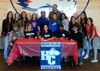 LLHS softball player signs letter-of-intent to play at Hiram College