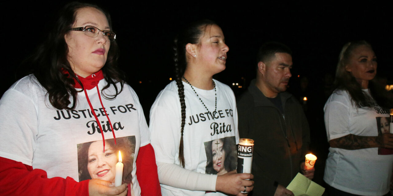 Candlelight vigil held for woman missing since September
