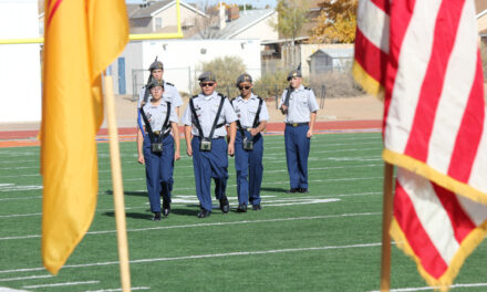 Los Lunas High School JROTC Veterans Day Ceremony