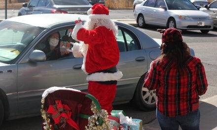 Santa Claus provides cheer to Belen seniors