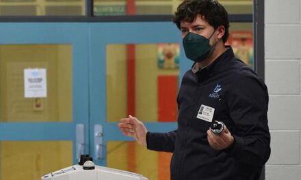CLEANING FOR COVID: High tech help for disinfecting in Los Lunas Schools