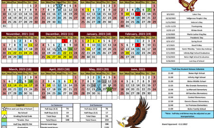 Belen Schools approves its 2022-23 calendar