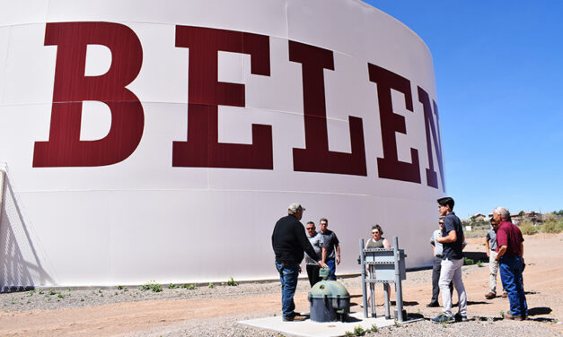 Belen has refurbished tank; new water well installed
