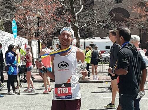 Belen High School teacher ran in Boston Marathon