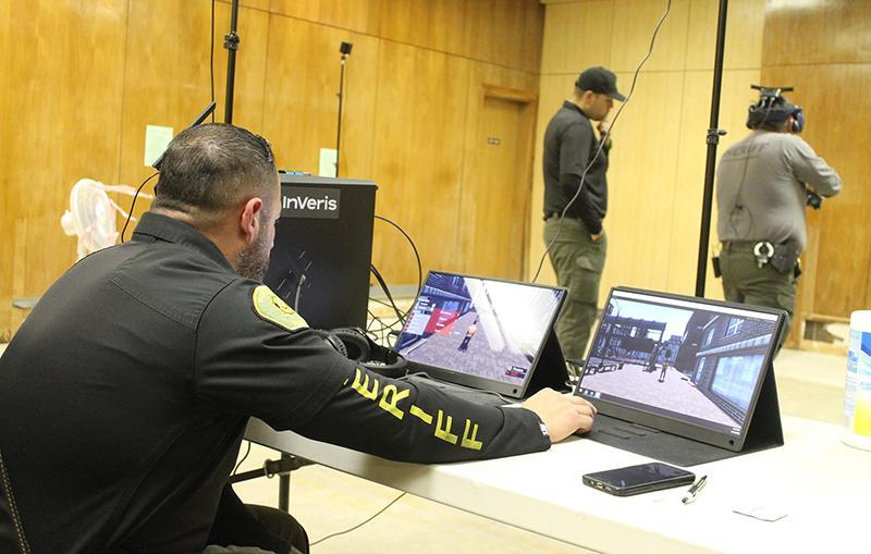 Virtual Reality Training: Valencia County sheriff deputies learning using high-tech tools