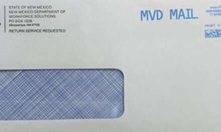 MVD mail to be sent in Department of Workforce Solutions envelopes