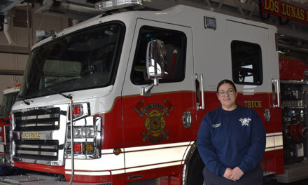 Raquel Torres promoted as first female captain in the Los Lunas Fire Department