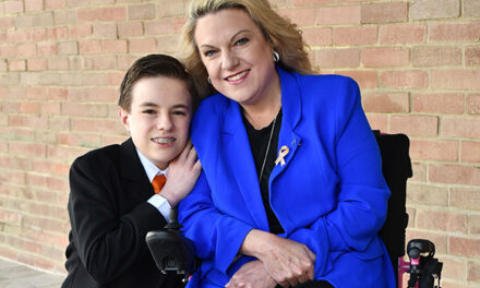 THE DYNAMIC DUO:  Local mother, son share unique journey with multiple sclerosis