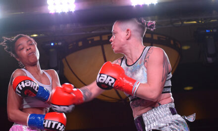 Katherine Lindenmuth out punches overmatched opponent