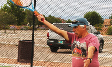 Los Lunas High School Tigers play to honor late tennis coach