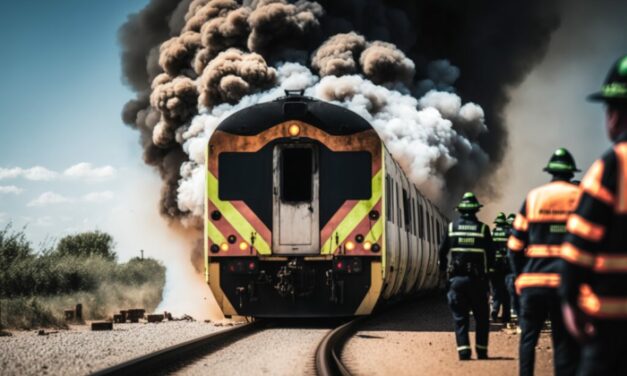 Local firefighters train in railroad emergency response