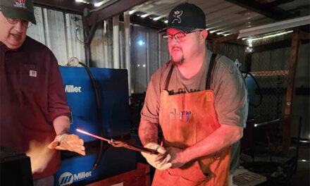 Forging a New Future: NMDVR helps local bladesmith realize his dreams