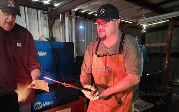 Forging a New Future: NMDVR helps local bladesmith realize his dreams