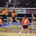 Tigers and Jags compete at state volleyball