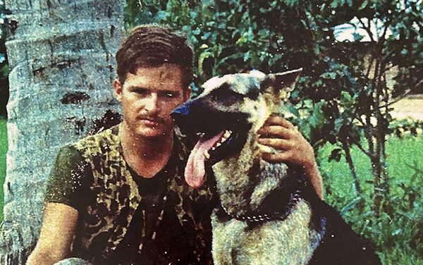 • Veteran of the month • John S. Padoven, U.S. Marine Corps Peter “The Great” scout dog, U.S. Marine Corps