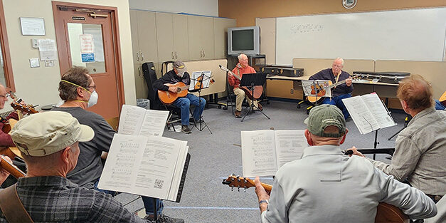 Rocking Retirement: Seniors find harmony in acoustic guitar